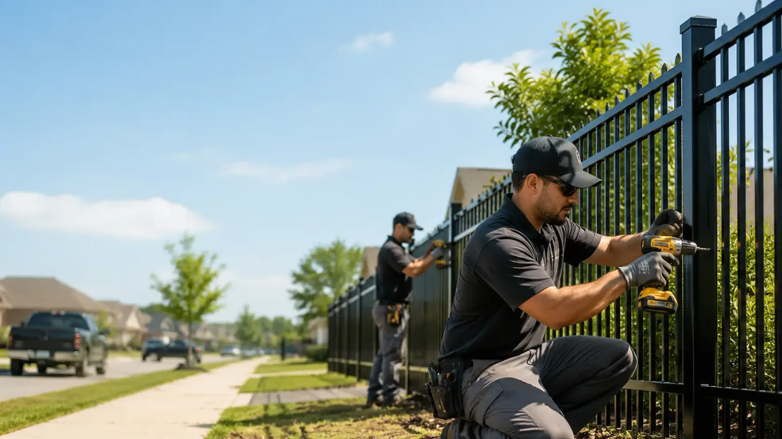 Metal Fence Installation in Unionville, PA